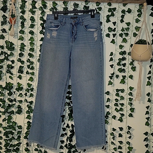 Sincerely Jules Wide Leg Jeans - Picture 1 of 6